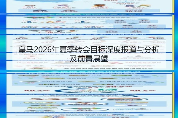 皇马2026年夏季转会目标深度报道与分析及前景展望